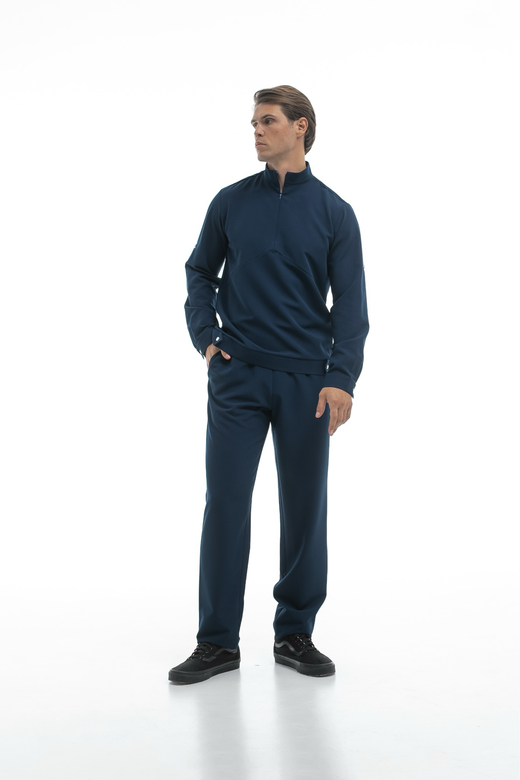 Костюм блуза унисекс MEN и прямые брюки