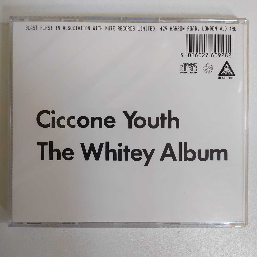 CD Ciccone Youth - The Whitey Album (Великобритания 1989г.)