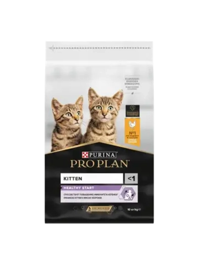PRO PLAN HEALTHY START (Про план Хелфи старт) корм для котят, с высоким содержанием курицы 10 кг