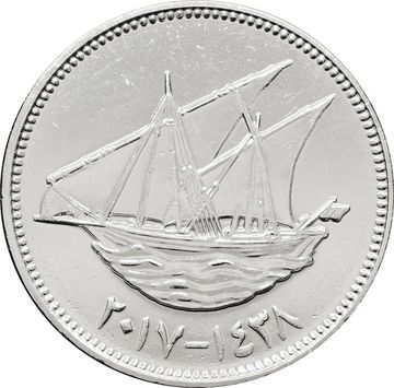 100 филсов 2017 Кувейт