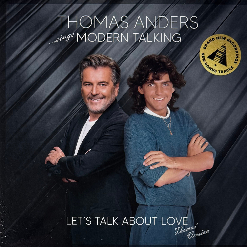 Thomas Anders ‎– ... Sings Modern Talking - Let's Talk About Love 2LP (Германия 2025г.)
