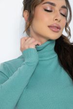 Водолазка Зимняя история (светло-зеленая) Б14530-20М LT Collection