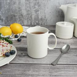 Кружка 370 мл белая d 8,2 см h10 см   Noble [6]