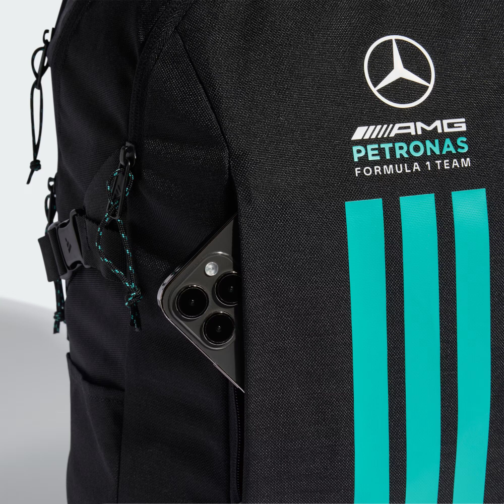 Рюкзак МЕРСЕДЕС - AMG PETRONAS FORMULA 1: ДНК ТРЕХ ПОЛОС - ADIDAS