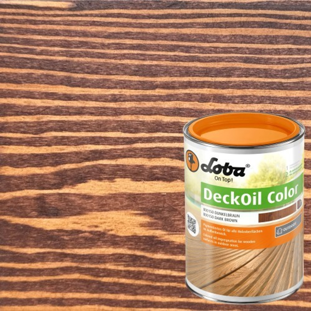Масло пропитка для наружных работ Lobasol Deck Oil Color