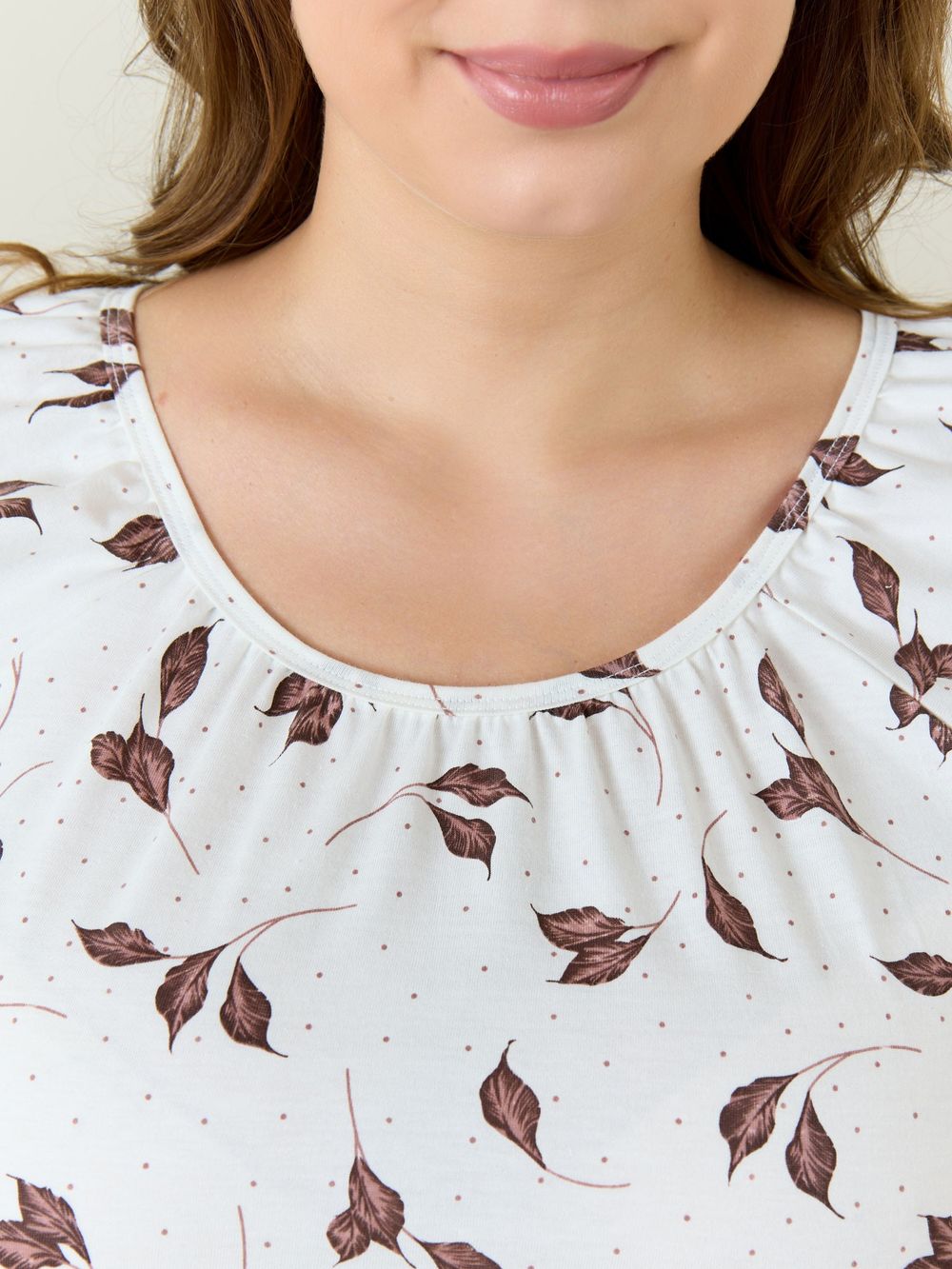 Ночная сорочка Рельеф-1 Виотекс КОРИЧНЕВЫЙ