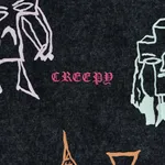 Футболка Creepy Clothing Кресты черная