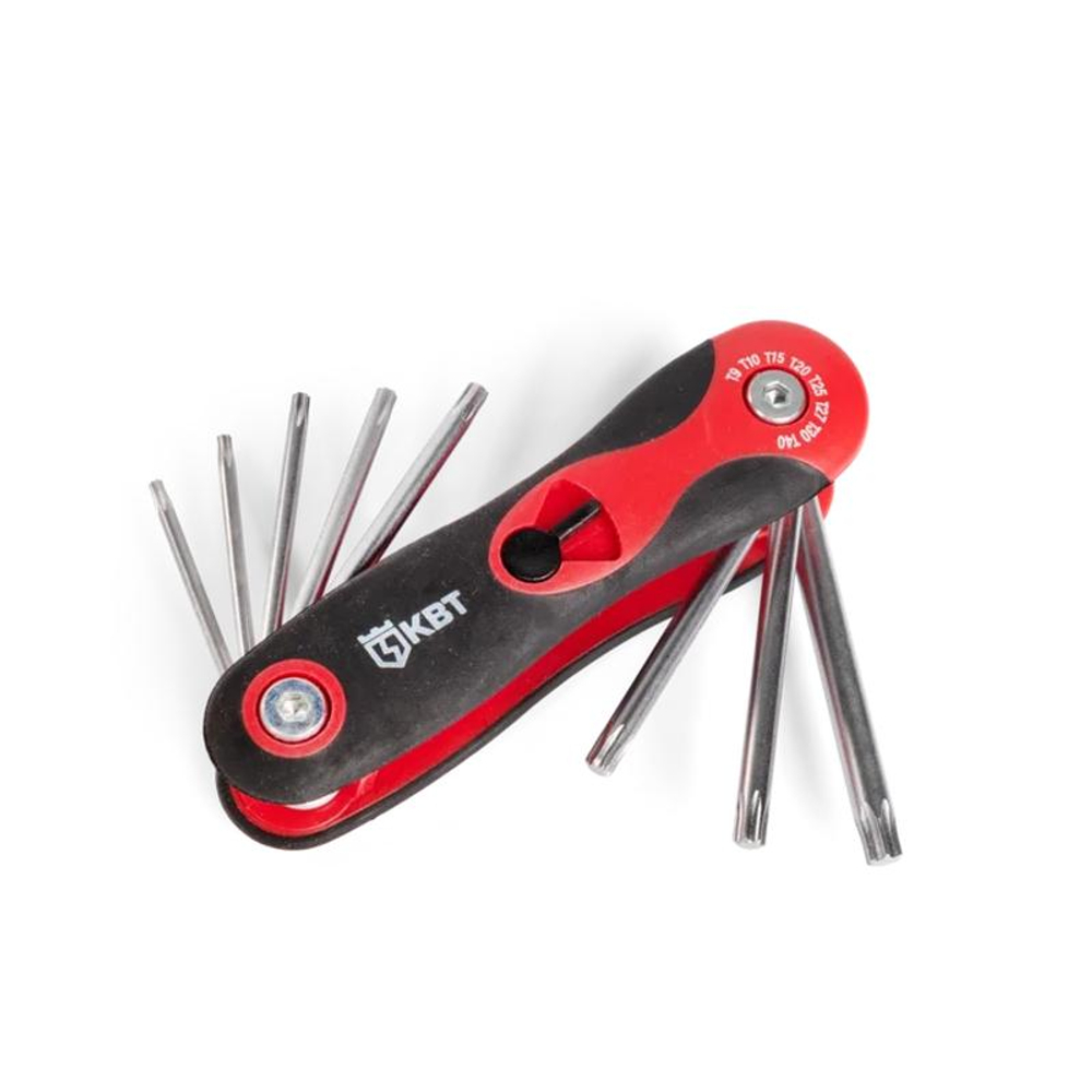 Набор ключей TORX НТК-Т-08 серия KBT-PROFESSIONAL КВТ