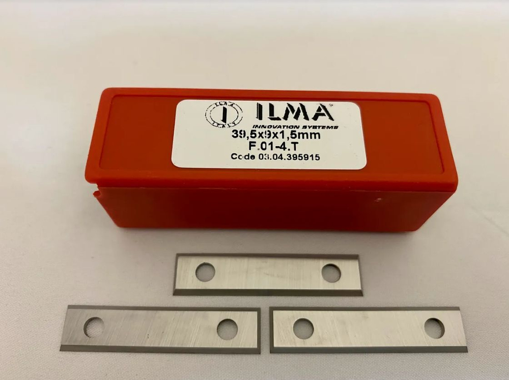 Нож сменный твердосплавный 39,5x9x1,5 поворотный HW Z=4, ILMA