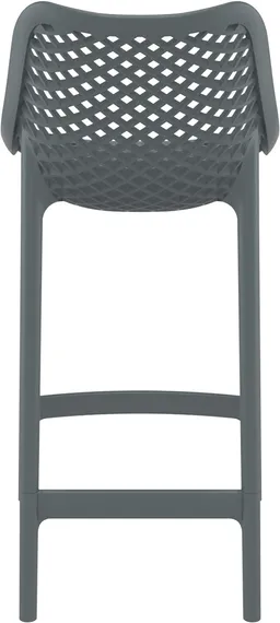 Полубарный стул Air 65 см серый