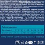 Корм для собак сухой BRIT PREMIUM с лососем и индейкой для собак "Dog Sensitive", 3 кг