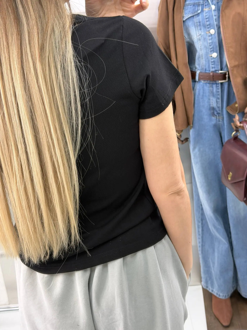 Футболка женская арт. 821 цвет "черный"