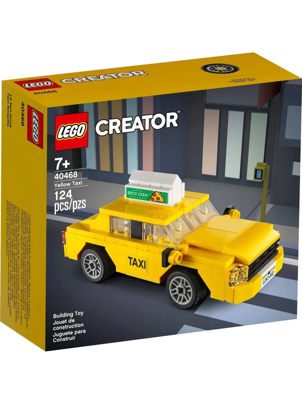 Lego 40468 Creator Жёлтое такси