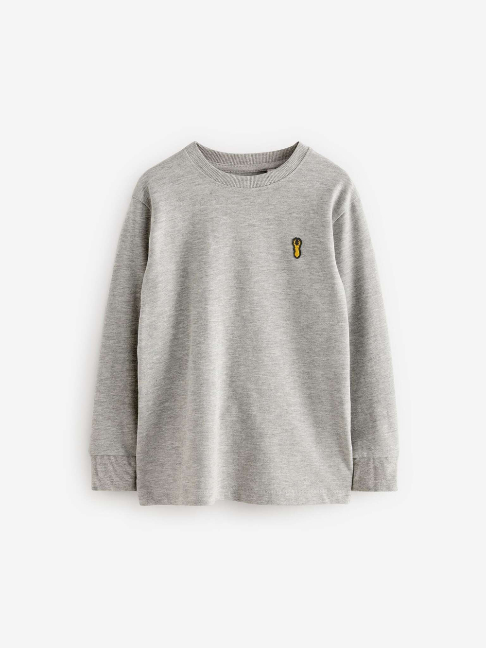 Лонгслив для мальчика Next 980-777, 4 шт., Серый, Белый, Хаки