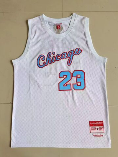 Баскетбольная джерси Майкла Джордана «Чикаго Буллз» Mitchell & Ness