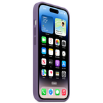 Силиконовый чехол с поддержкой MagSafe Apple Silicone Case для iPhone 14 Pro, Iris (Фиолетовый ирис)