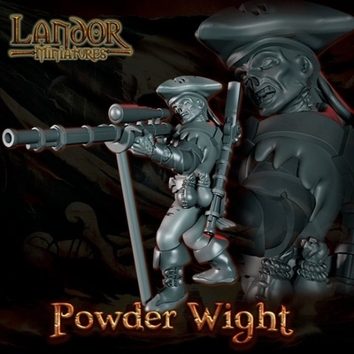 Vampire Coast Powder Wight