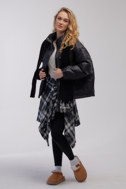 Куртка пух + шарф