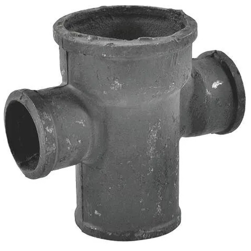 Крестовина чуг канал б/н Ду100х50х50х90гр 1-пл прямая ГОСТ 6942-98