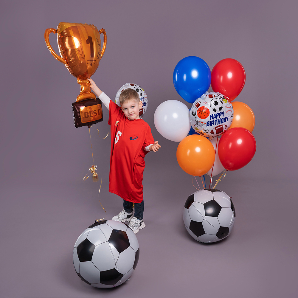 Шар (40''/102 см) Фигура, Кубок Чемпиона, №1, Золото