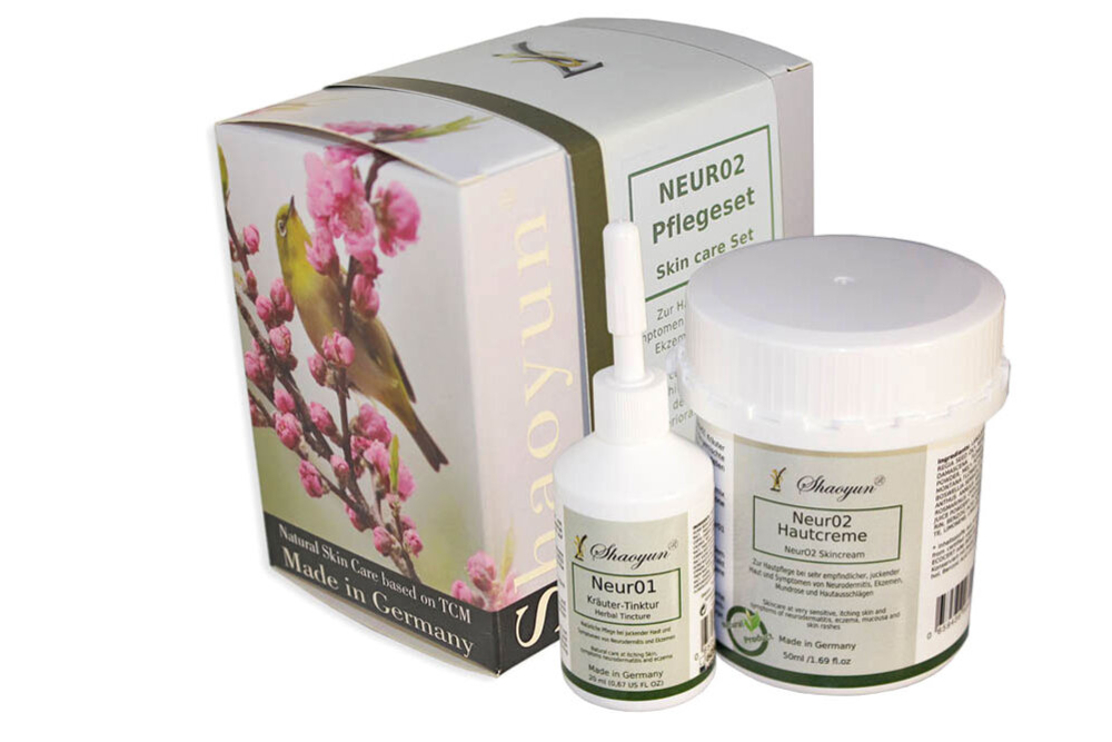 Набор для ухода за нейродермитом Shaoyun Neur2 SET, 70 мл