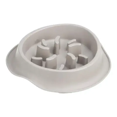 Миска для медленного кормления животных ФЛАФ 0,45л Капучино