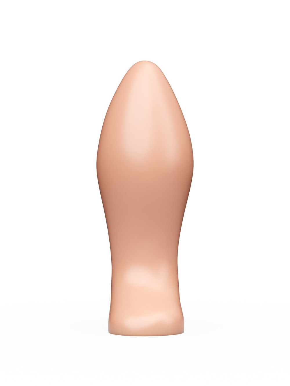 Анальная пробка LOVETOY телесная с широкой платформой