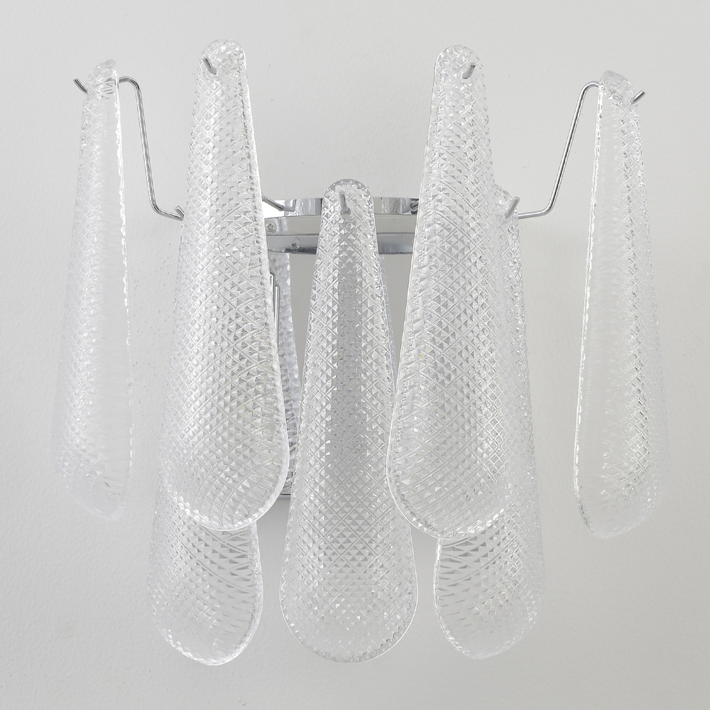 Люстра Crystal Lux FONTAIN AP2 CHROME