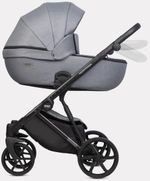 Детская коляска Riko Basic Montana 3 в 1 52 Grey (серый)