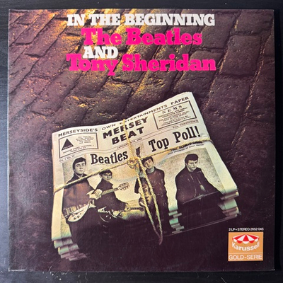 The Beatles And Tony Sheridan ‎– In The Beginning 2LP (Австрия)