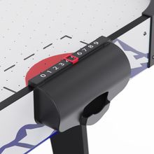 Игровой стол – аэрохоккей с подсветкой DFC Championship 53&amp;quot; 135 х 65 см, складной, белый