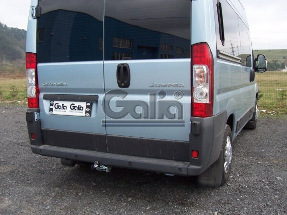 Фаркоп оцинкованный Galia C042C для Citroen Jumper 2006-, FIAT Ducato 2006-, Peugeot Boxer 2006- L1, L2, L3, L4(паспорт и сертификат в комплекте)(без электрики)