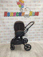 Коляска прогулочная Happy Baby Luna 360 Dark Grey