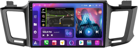 Магнитола для Toyota RAV4 XA40 2012-2019 - FarCar 468M на Android 13, QLED+2K, TS10, CarPlay, 4G SIM-слот