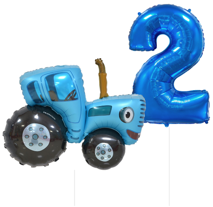 Набор шаров Синий трактор | 0013