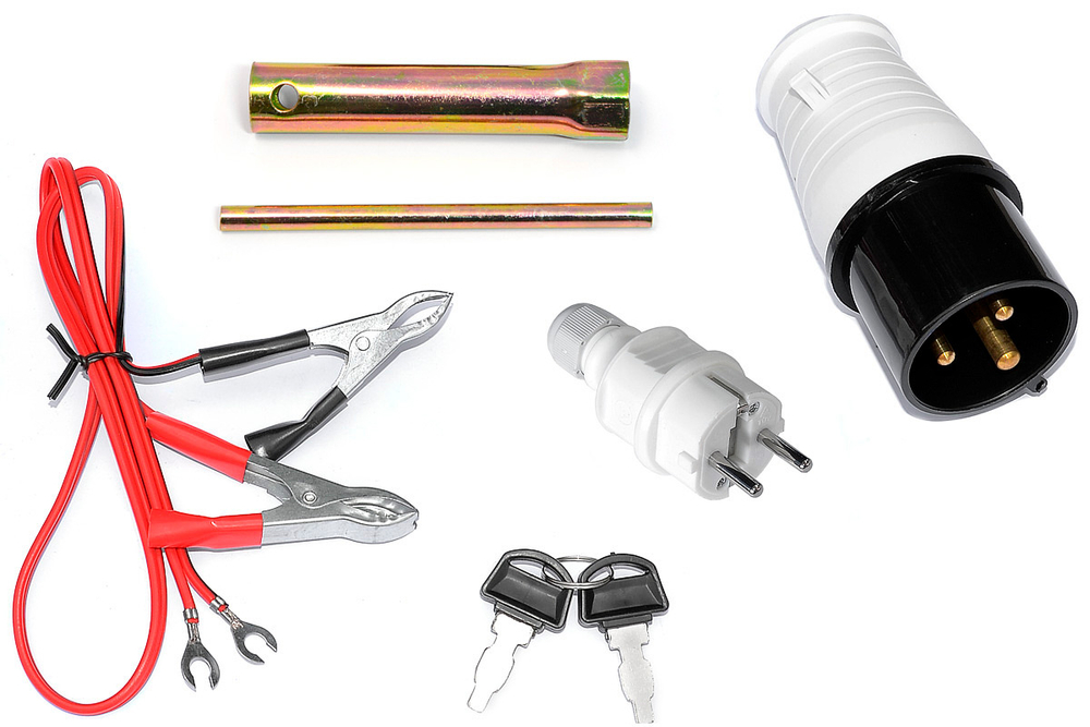 Генератор (3,2 кВт)TSS SGG 3200EN Duplex бензиновый