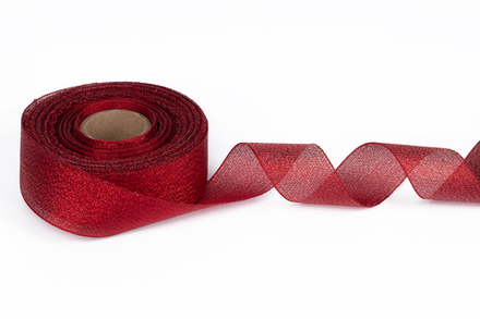 "BLITZ" С3432Г17 лента металлизированная 26 мм ± 3 мм , красный