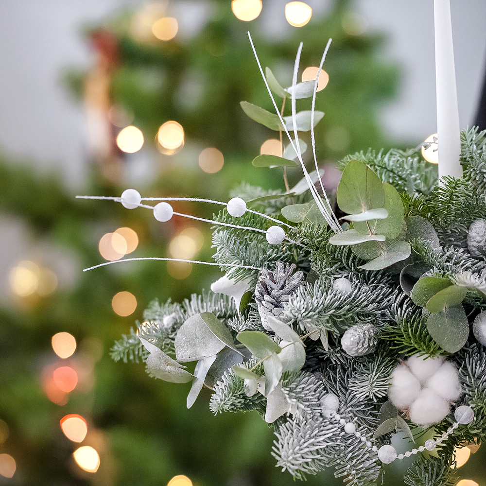 Новогодняя композиция из нобилиса