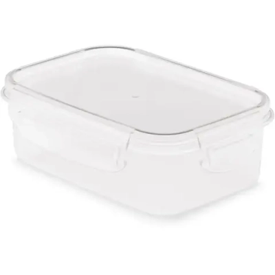 Емкость для СВЧ Прайм 0,5л прямоугольная (на защелках)