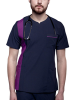 Туника медицинская мужская Pulse 260 Wisconsin, R175 угольно-серый, M