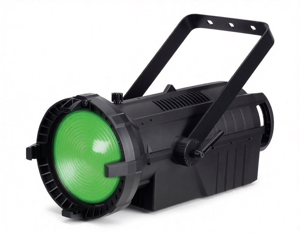LE450 FRESNEL — 450W COB LED Fresnel Light с зумом 10°-55°