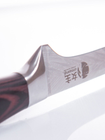 Кухонный нож филейный / обвалочный для мяса и рыбы Onnaaruji. Профессиональный, поварской. Длина лезвия 15 см. Люкс серия