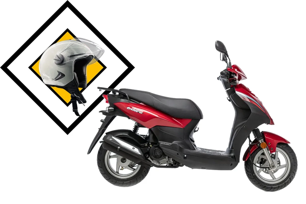 Скутер SYM ORBIT 50 + шлем SYM