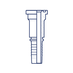Фитинг DN 12 SF Komatsu 3000 34 (45)