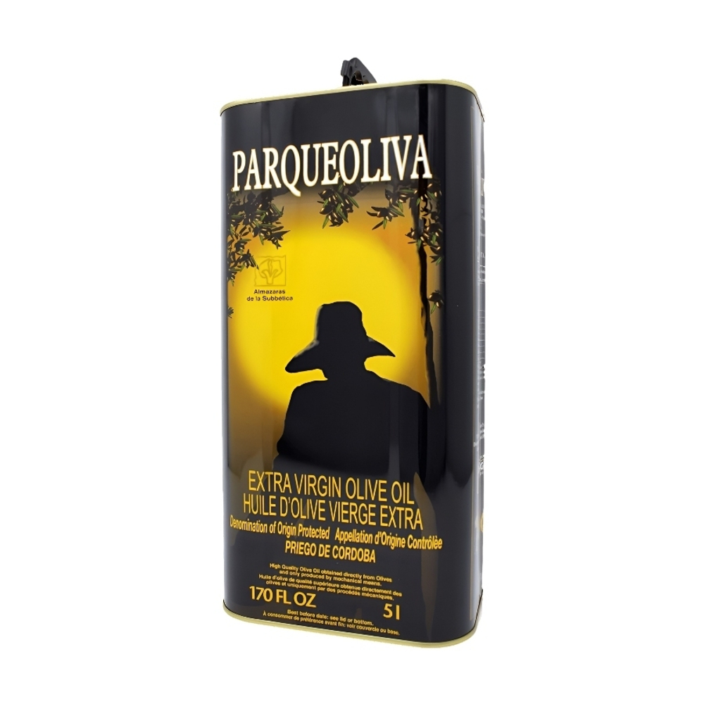 Масло оливковое экстра верджин, PARQUEOLIVA, DOP Priego de Cordoba, 5л