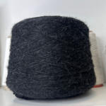 PUNO - Pecci Filati; 68% альпака, 10% меринос, 22% п/а; 220м/100гр; эффект Flame; цвет: черный с проседью