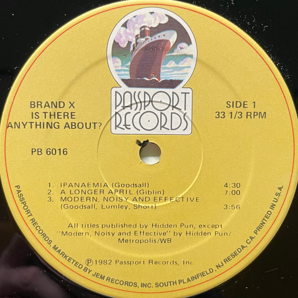 Brand X – Is There Anything About? (США 1982г.)