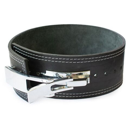 Пояс для пауэрлифтинга кожаный, Rekoy, M