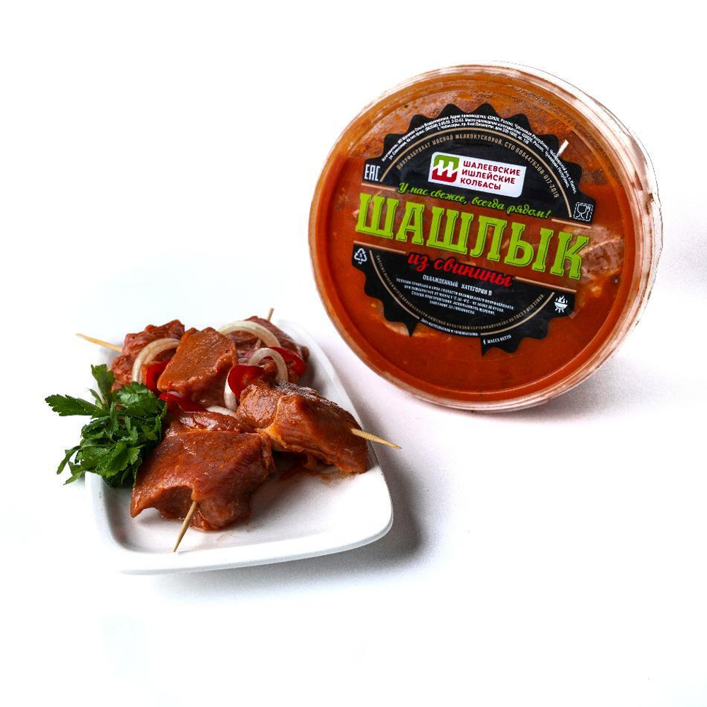 Шашлык из свинины 3кг