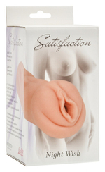 Реалистичный мастурбатор-вагина Night Wish (Цвет: телесный)